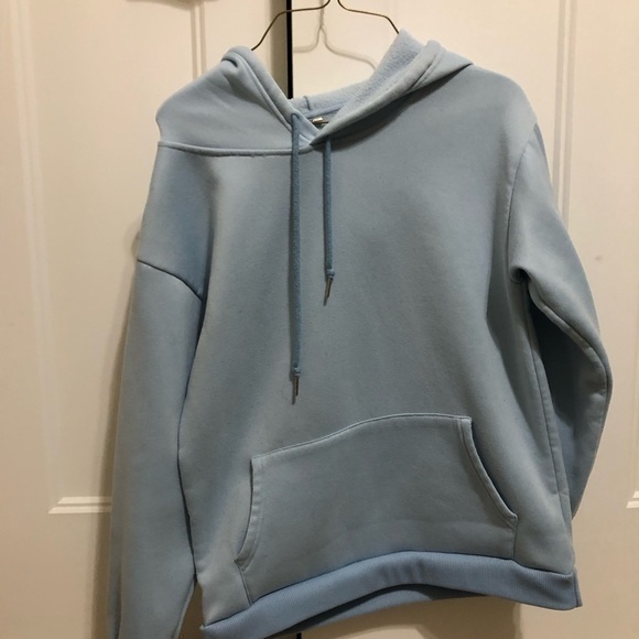 Tops - Light Blue Hoodie
